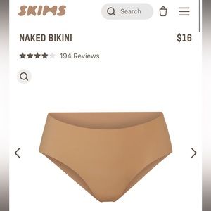 NWT Skims- Naked Bikini